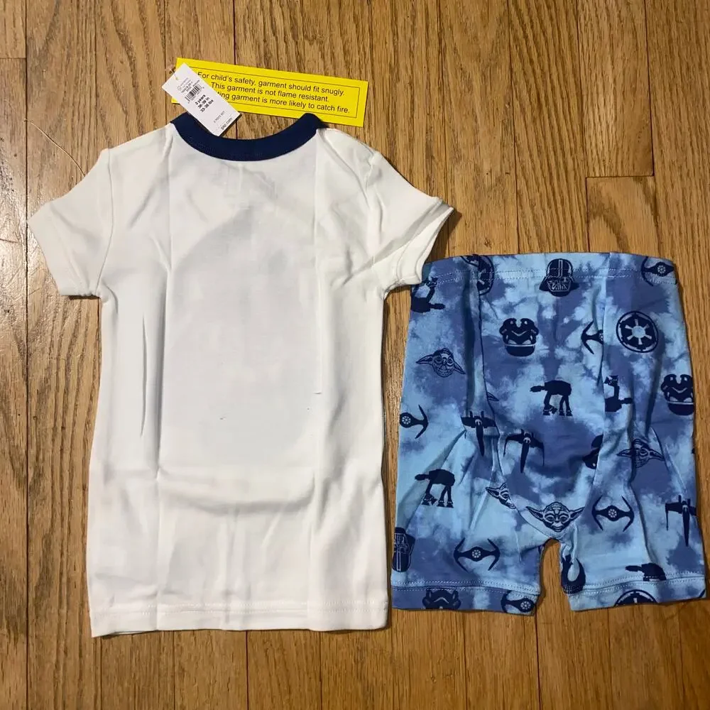 NWT BabyGap Star Wars Darth Vader Organic Cotton PJ Set (3T)